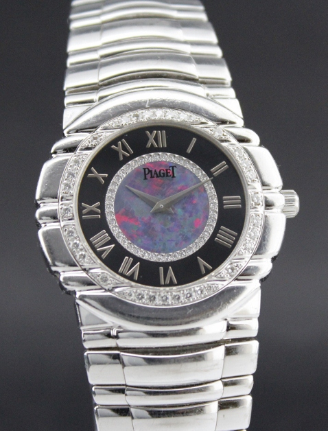 (image for) A RARE PIAGET MEN 18K WHITE GOLD TANAGRA / MANUAL WINDING